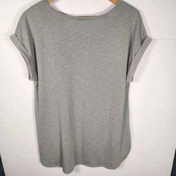 Truself "Fall Is Here Y'all" Cuffed Short Sleeve Shirt Size 1X - Picture 3 of 7